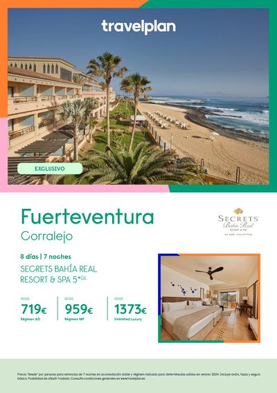 Ofertas de Viajes en Béjar | Travelplan Fuerteventura Corralejo de Travelplan | 18/4/2024 - 30/4/2024