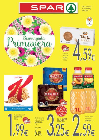 Catálogo Valvi Supermercats en Port de la Selva | Del 18 d’abril a l’1 de Maig de 2024 | 18/4/2024 - 1/5/2024