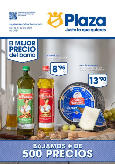 Catálogo Supermercados Plaza en Arganda del Rey | Del 18 al 30 de abril de 2024 | 19/4/2024 - 30/4/2024