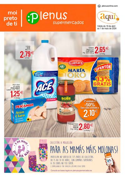 Catálogo Plenus Supermercados en Monterroso | Catálogo Plenus Supermercados | 19/4/2024 - 1/5/2024