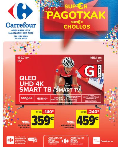 Catálogo Carrefour en Portugalete | CHOLLOS | 22/4/2024 - 24/4/2024