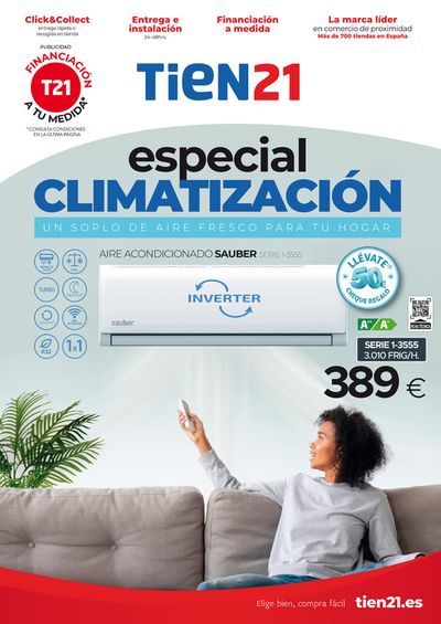 Catálogo Tien 21 en Alcorcón | Especial Climatización 2024 Tien 21 | 19/4/2024 - 30/4/2024