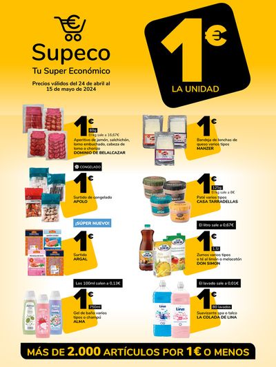 Catálogo Supeco en Ceuta | Supeco, tu super económico | 24/4/2024 - 15/5/2024