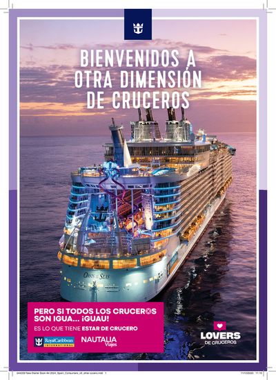 Catálogo Nautalia Viajes en Paterna | Catálogo Royal Caribbean 2024 | 22/4/2024 - 31/12/2024