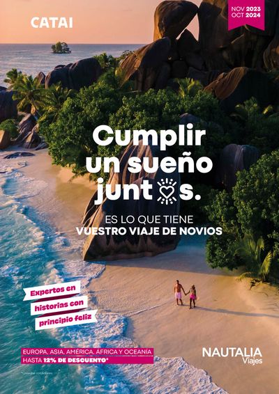 Catálogo Nautalia Viajes en Murcia | Catálogo Catai Novios | 22/4/2024 - 30/9/2024