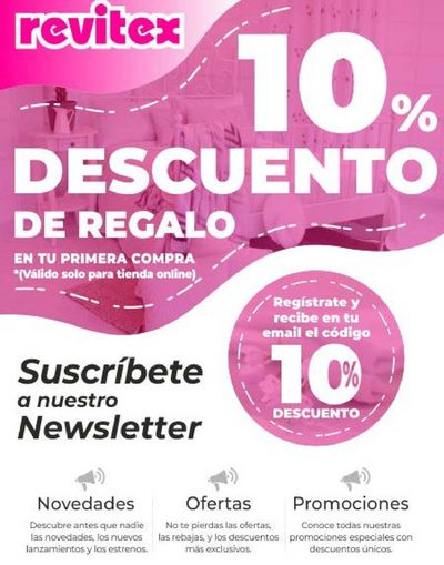 Catálogo Revitex en Salamanca | 10% descuento de regalo | 22/4/2024 - 29/4/2024