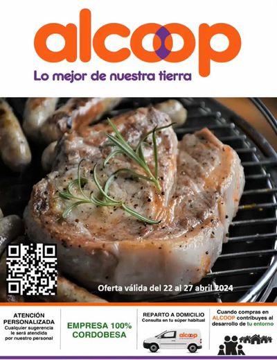 Catálogo Super Alcoop en Castro del Río | Folleto de Carnicería válido hasta el 27 de abril. | 22/4/2024 - 27/4/2024