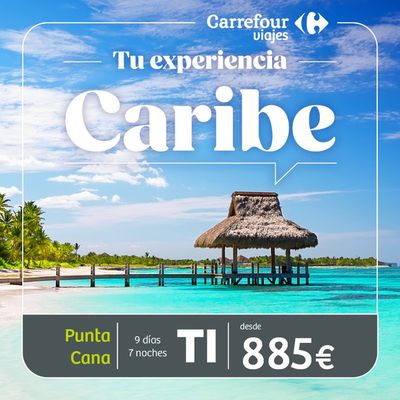 Catálogo Carrefour Viajes en Santa Cruz de Tenerife | ¡Punta Cana desde 885! | 22/4/2024 - 10/5/2024