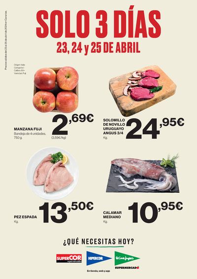 Catálogo Supercor | Oferta solo 3 días para Canarias  | 23/4/2024 - 25/4/2024