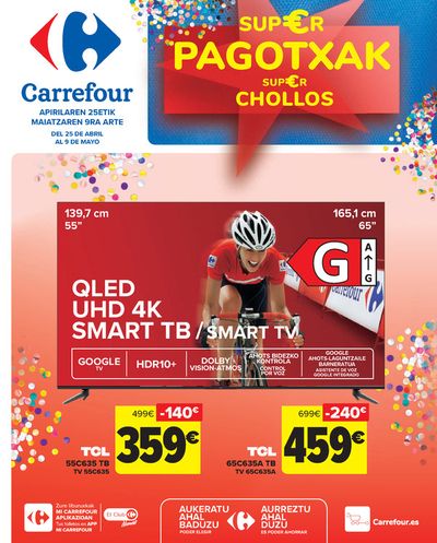 Catálogo Carrefour en Portugalete | SUPER CHOLLOS | 25/4/2024 - 9/5/2024
