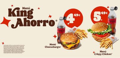 Ofertas de Restauración en Madrid | Promoción de Burger King | 23/4/2024 - 14/5/2024