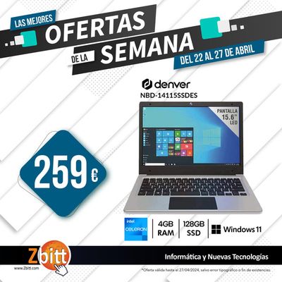 Catálogo Zbitt en Zamora | ¡Es hora de emocionarse con las ofertas tecnológicas de la semana! | 23/4/2024 - 27/4/2024
