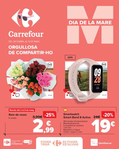 Catálogo Carrefour en Santa Coloma de Gramenet |  DIA DE LA MADRE | 26/4/2024 - 5/5/2024