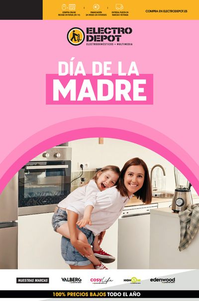 Ofertas de Informática y Electrónica en Valencia | Día de la madre de Electro Depot | 24/4/2024 - 5/5/2024