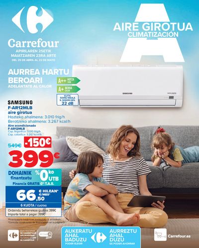 Catálogo Carrefour en Sestao | CLIMATIZACIÓN  | 25/4/2024 - 23/5/2024