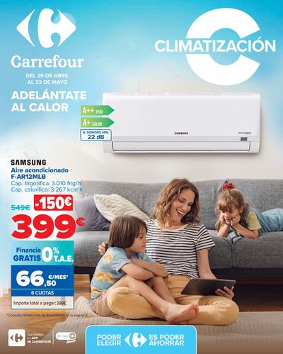 Catálogo Carrefour en Ceuta | AIRE ACONDICIONADO Y VENTILACION  | 25/4/2024 - 23/5/2024