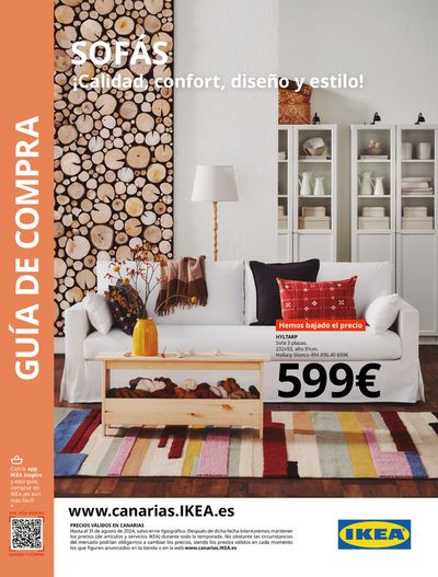 Catálogo IKEA en Arrecife | IKEA Catálogo Sofás Canarias | 25/4/2024 - 31/8/2024