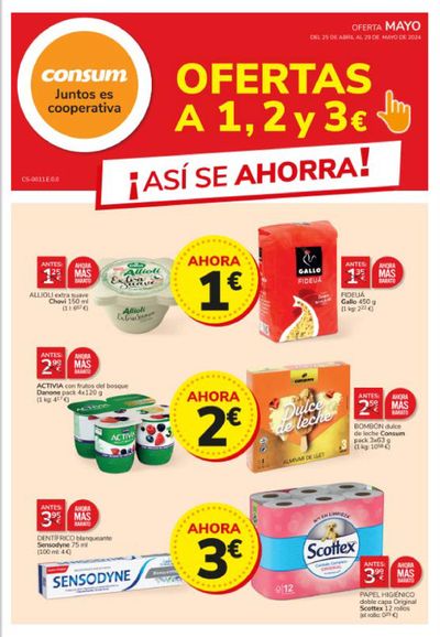 Catálogo Consum en Tarazona de la Mancha | ¡Así se ahorra! | 25/4/2024 - 29/5/2024