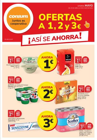 Catálogo Consum | ¡Así se ahorra! | 25/4/2024 - 29/5/2024