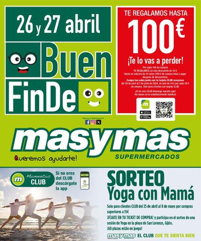 Catálogo Masymas en Oviedo | Folleto Masymas | 25/4/2024 - 1/5/2024
