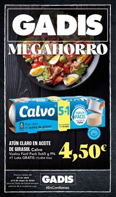 Catálogo Gadis en Ferrol | Gadis Megahorro | 25/4/2024 - 2/5/2024