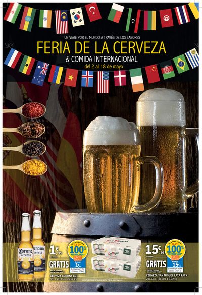 Ofertas de Hiper-Supermercados en Beriáin | Feria de la cerveza. de E.Leclerc | 2/5/2024 - 18/5/2024