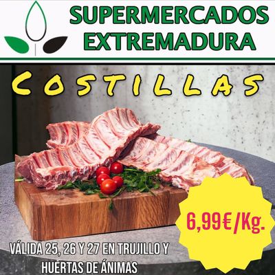 Catálogo Supermercados Extremadura en Cáceres | Costillas | 26/4/2024 - 27/4/2024