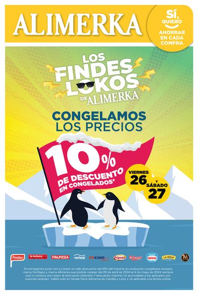 Ofertas de Hiper-Supermercados en Astorga | Fin de semana del 25 al 28 de abril Castilla de Alimerka | 25/4/2024 - 28/4/2024