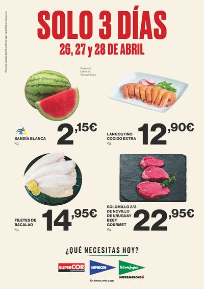 Catálogo Supercor en Santa Cruz de Tenerife | Precios válidos del 26 al 28 de abril de 2024 en Canarias. | 26/4/2024 - 28/4/2024