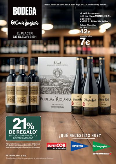 Catálogo Supercor en Rivas-Vaciamadrid | Precios válidos del 25 de abril al 22 de mayo de 2024 en Península y Baleares. | 26/4/2024 - 22/5/2024