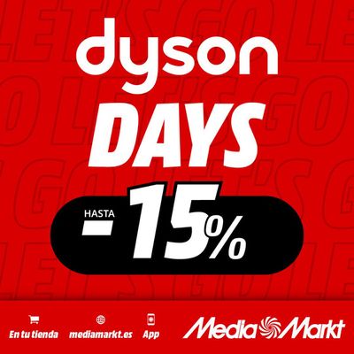 Catálogo MediaMarkt en Sant Cugat del Vallès | Dyson Days hasta -15% | 26/4/2024 - 30/4/2024