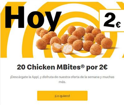 Catálogo McDonald's en Valencia | Hoy 2€ | 26/4/2024 - 30/4/2024