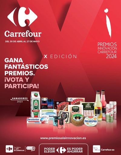 Ofertas de Hiper-Supermercados en Teror | INNOVACIÓN de Carrefour | 30/4/2024 - 27/5/2024