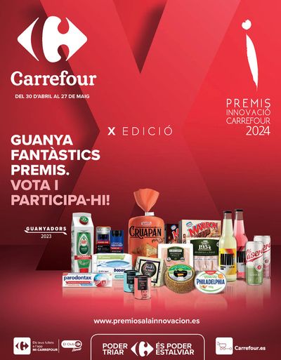 Catálogo Carrefour en Santa Coloma de Queralt | INNOVACIÓN | 30/4/2024 - 27/5/2024