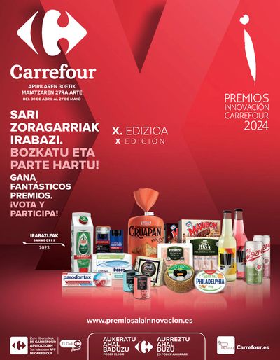 Ofertas de Hiper-Supermercados en Elgoibar | INNOVACIÓN de Carrefour | 30/4/2024 - 27/5/2024