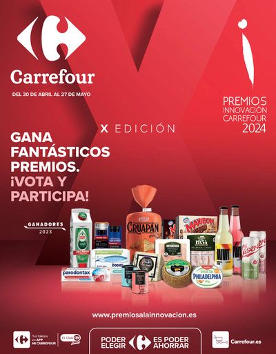 Ofertas de Hiper-Supermercados en Madrid | INNOVACIÓN de Carrefour | 30/4/2024 - 27/5/2024