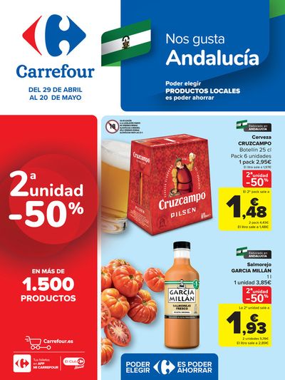 Catálogo Carrefour en Dos Hermanas | REGIONAL (Alimentación, Bebidas, Droguería y Perfumería) | 29/4/2024 - 20/5/2024