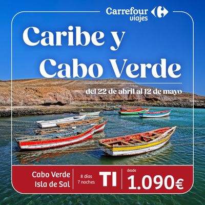 Catálogo Carrefour Viajes en Valladolid | Caribe y Cabo Verde | 29/4/2024 - 12/5/2024