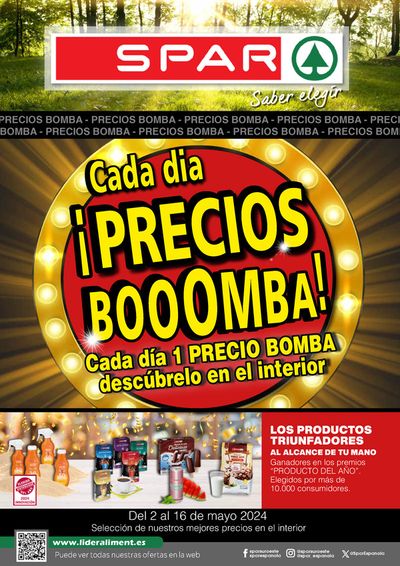 Catálogo SPAR en Villamartín | SPAR ofertas 1ª quincena mayo | 2/5/2024 - 16/5/2024