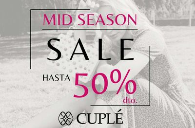 Catálogo CUPLÉ en Valencia | Mid Season Sale. Hasta -50% | 30/4/2024 - 7/5/2024