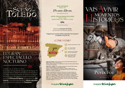 Catálogo Viajes El Corte Inglés en Zaragoza | Puy du Fou | 2/5/2024 - 31/5/2024