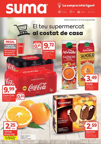 Catálogo Suma Supermercados en Reus | Oferta vàlida de l’1 al 14 de maig de 2024 | 2/5/2024 - 14/5/2024