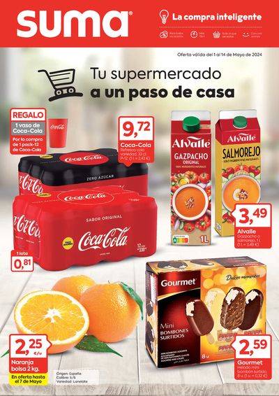 Catálogo Suma Supermercados en Marmolejo | Oferta válida del 1 al 14 de Mayo de 2024 | 2/5/2024 - 14/5/2024
