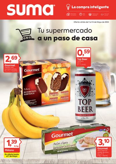 Catálogo Suma Supermercados en Telde | Oferta válida del 1 al 14 de Mayo de 2024 | 2/5/2024 - 14/5/2024