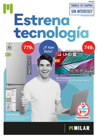 Ofertas de Informática y Electrónica en Algeciras | Oferta válida desde el 01/05/2024 hasta el 31/05/2024 de Milar | 2/5/2024 - 31/5/2024