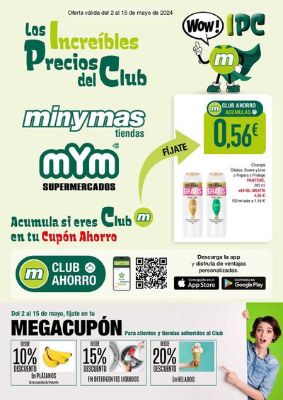 Ofertas de Hiper-Supermercados en Cillorigo de Liébana | Ofertas válidas del 2 al 15 de mayo de Masymas | 2/5/2024 - 15/5/2024