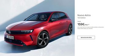 Catálogo Opel | Nuevo Astra. Desde 159€/mes | 2/5/2024 - 16/5/2024