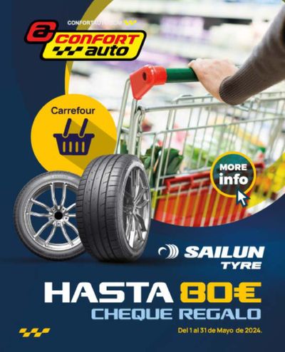 Catálogo Confort Auto en Huelva | Hasta 80€ cheque regalo | 2/5/2024 - 31/5/2024