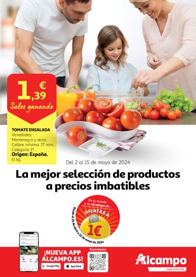 Catálogo Alcampo en Sant Adrià de Besós | la mejor selección de productos a precios imbatibles | 2/5/2024 - 15/5/2024