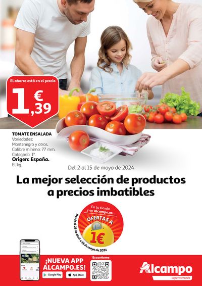 Catálogo Alcampo en Astorga | la mejor selección de productos a precios imbatibles | 2/5/2024 - 15/5/2024